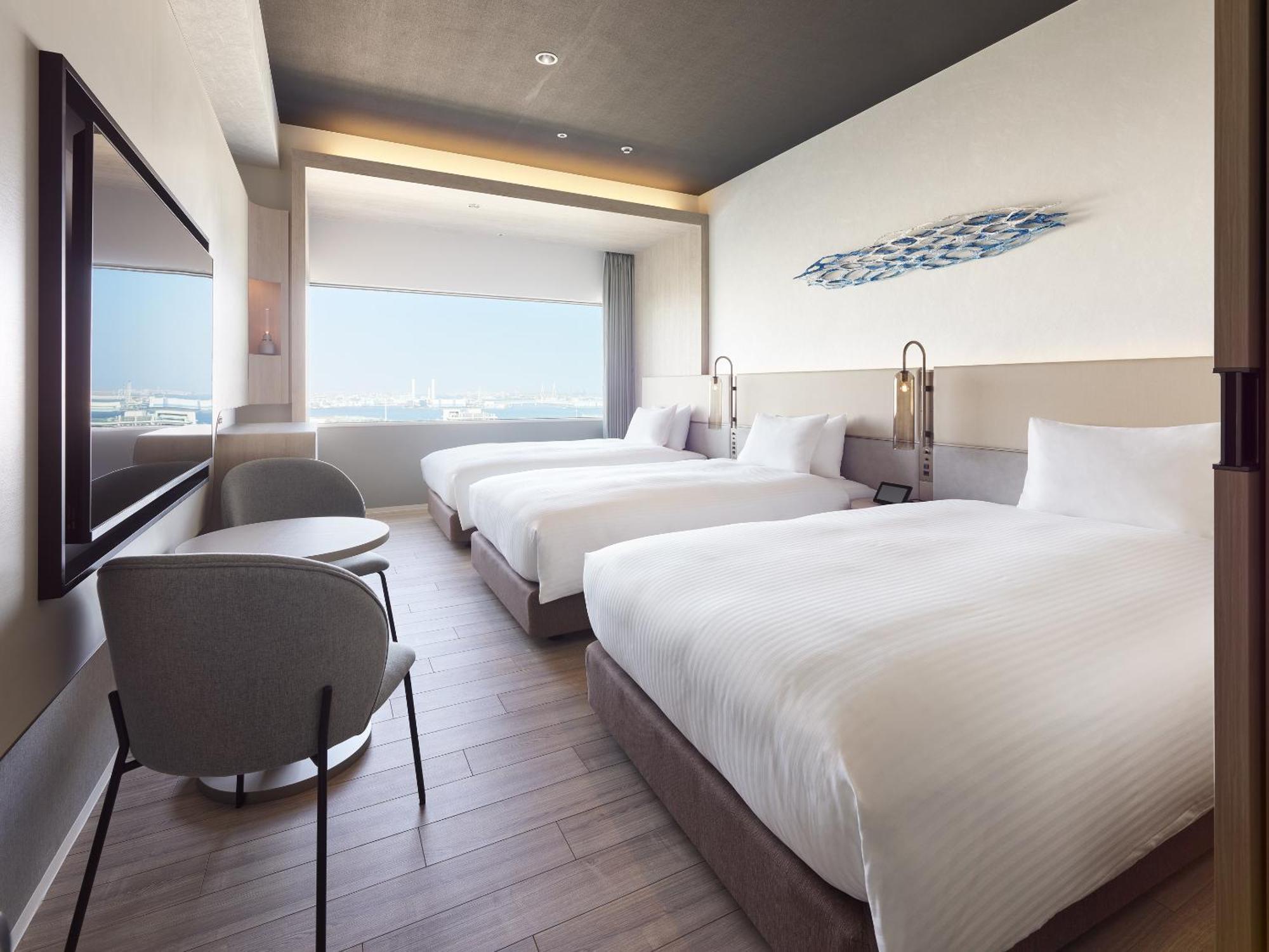 Mitsui Garden Hotel Yokohama Minatomirai Premier Eksteriør billede Deluxe Twin Room
