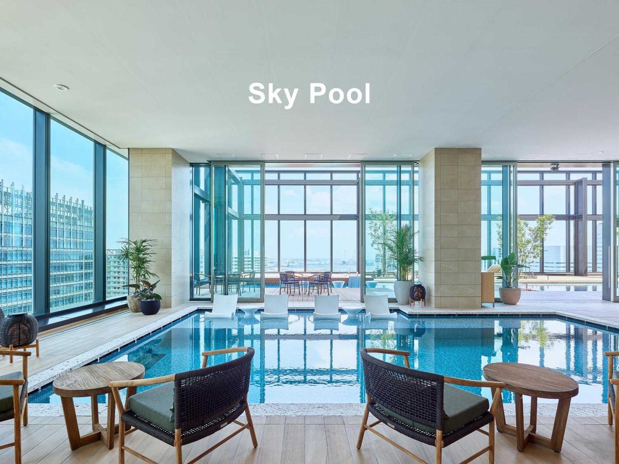 Mitsui Garden Hotel Yokohama Minatomirai Premier Eksteriør billede Sky Pool